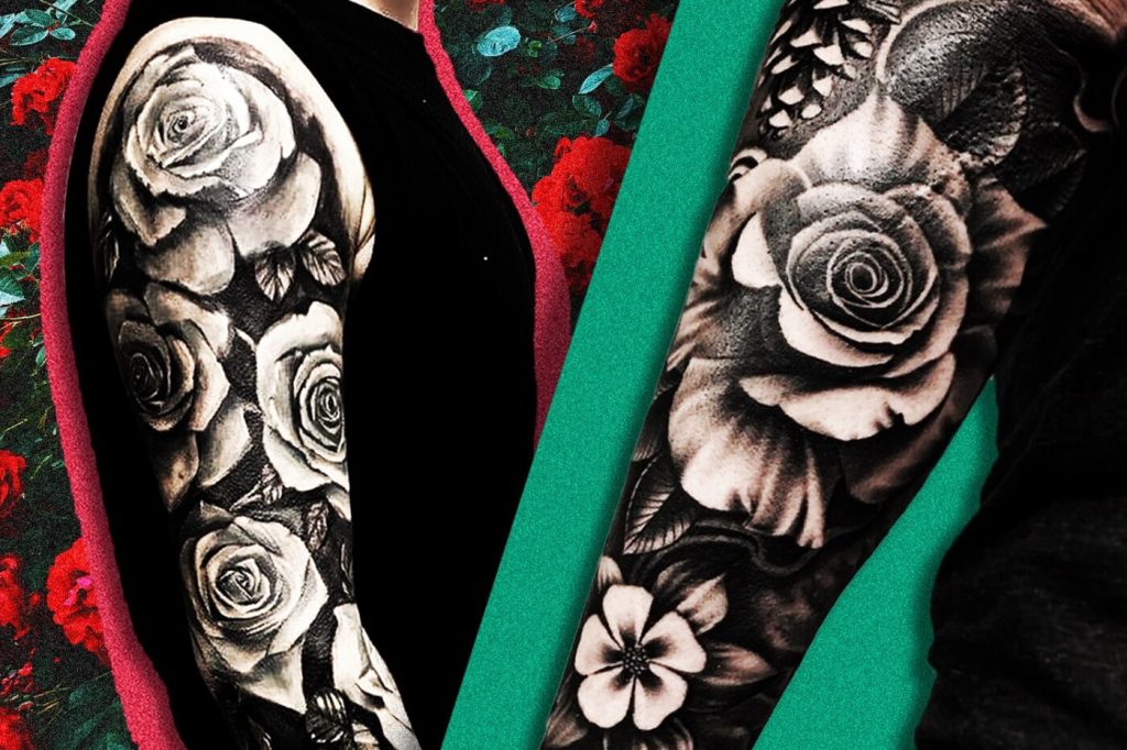 tatuajes de rosas