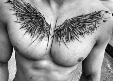 Tatuajes en el pecho para hombres